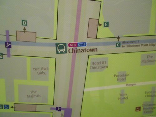 Chinatown Mrt Exit Map 4 Stars - Chinatown Mrt Station (Dt19) | Ras Photo Gallery